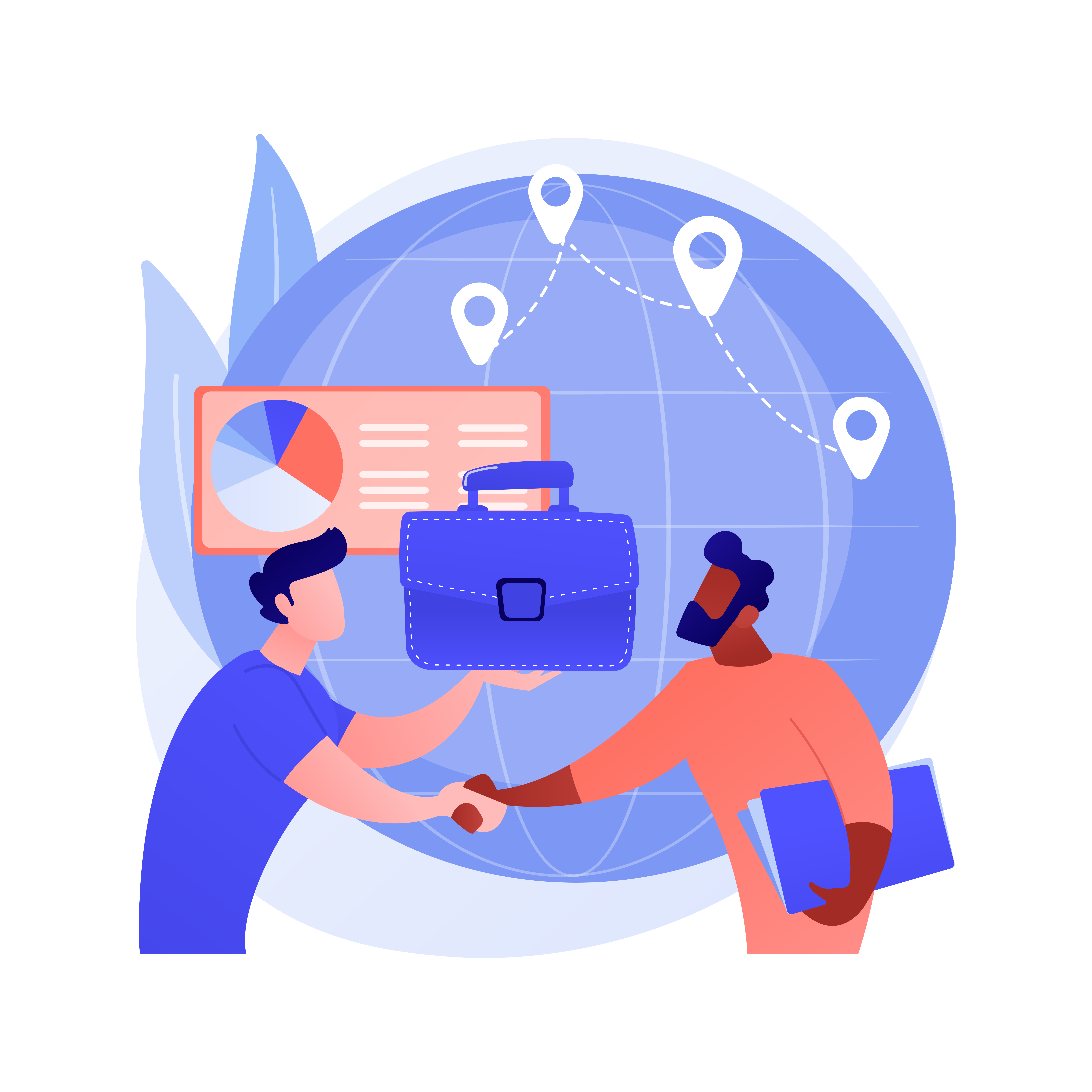 A new hire surrounded by stacks of training documents on Day 1, compared to a calm, focused employee receiving a single mobile notification at the moment of need